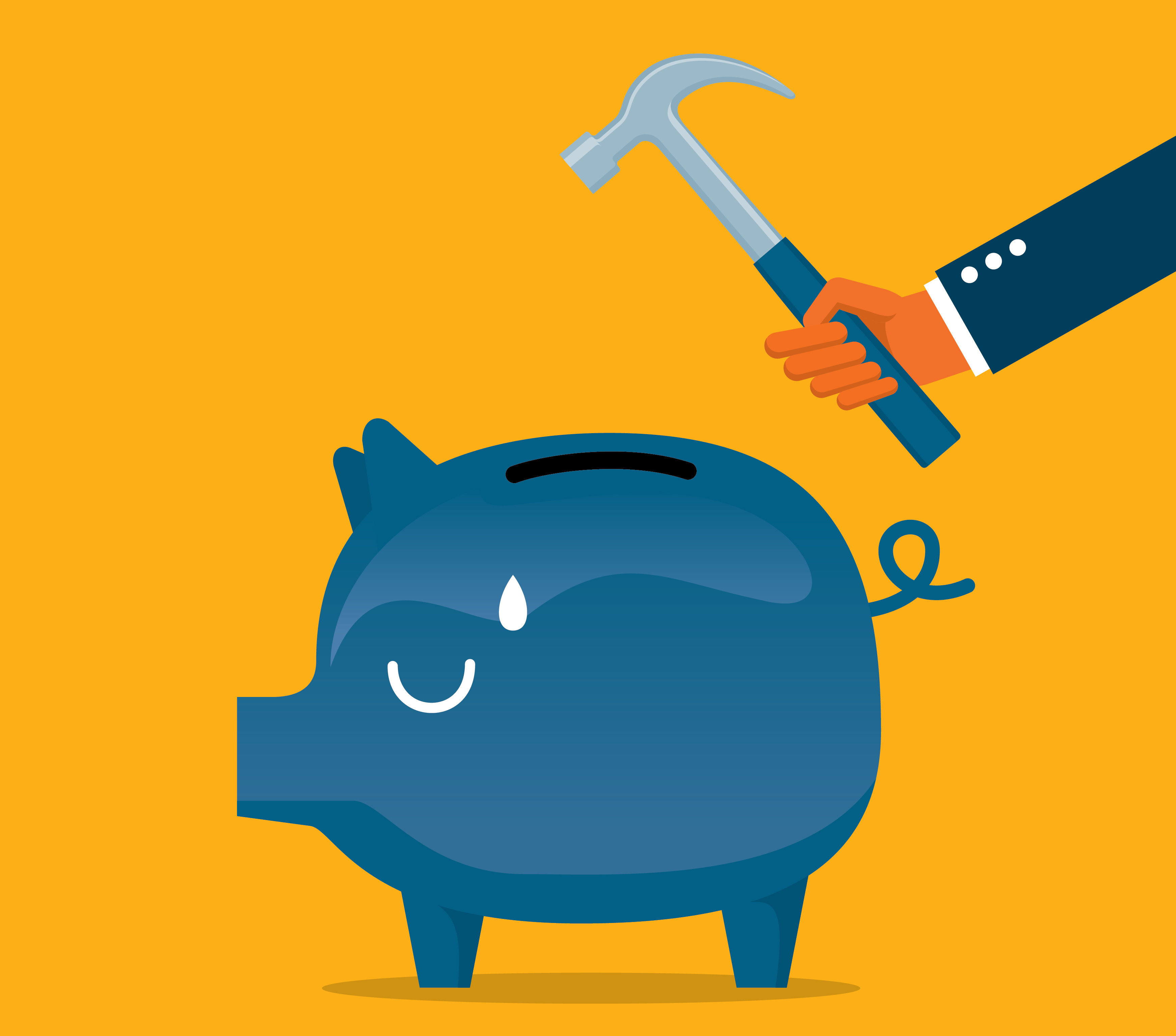 Concept-Hammer_Piggy_Bank_66904617